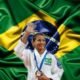 Sarah Menezes conquistou uma das medalhas de ouro. Foto - CMPA