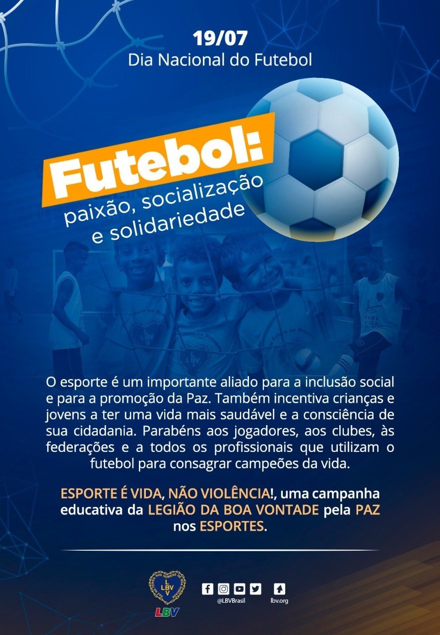 Saiba por que hoje é celebrado o dia nacional do futebol