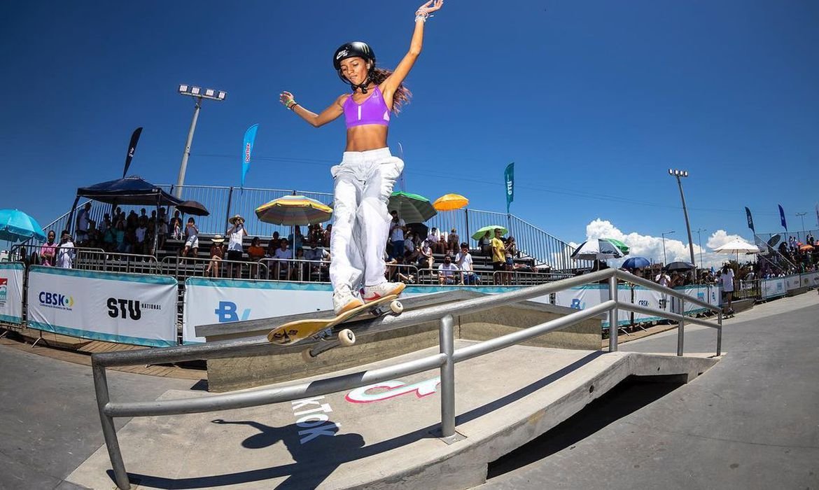 Rayssa Leal é prata na final do Mundial de Skate Street 2023 em Tóquio