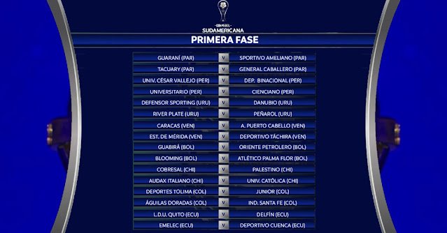 Definidos os confrontos das quartas de final da Copa Sul-Americana