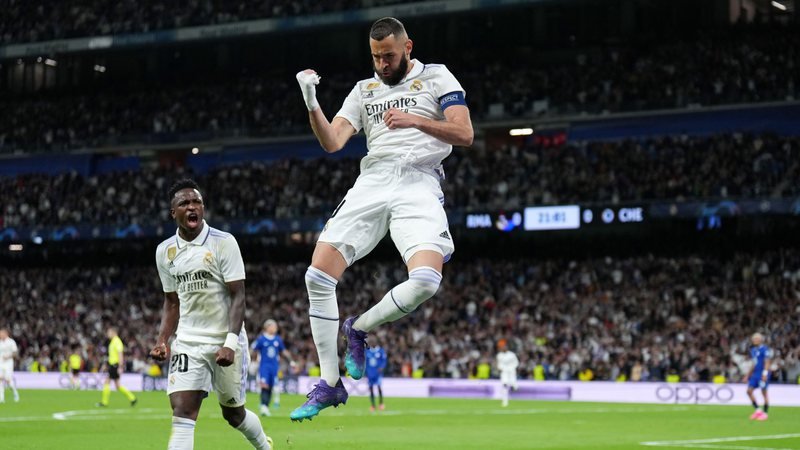 Chelsea sai na frente, mas Real Madrid busca empate na semi da Champions