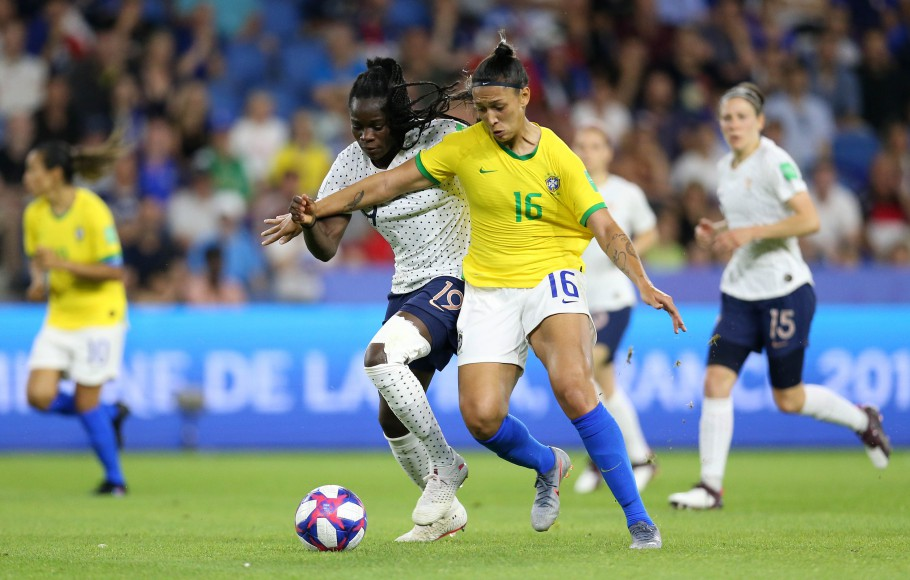 Com gol no final do jogo, França derrota a Seleção Brasileira na Copa do  Mundo Feminina, o jogo da copa do mundo feminina 